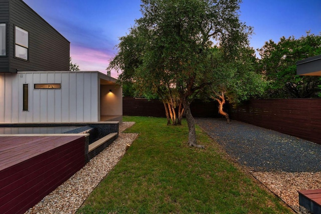 15206 General Williamson Dr, Austin, TX 78734 - view of yard with a wooden deck
