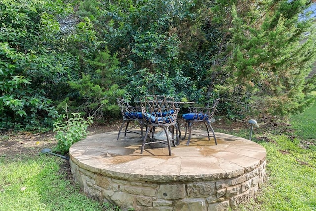 407 Bella Montagna Cir, Austin, TX 78734 - view of patio