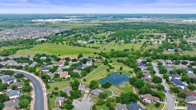 11220 Amaranth Ln, Austin, TX 78754 - aerial view of property and surrounding area with a large body of water and nearby suburban area