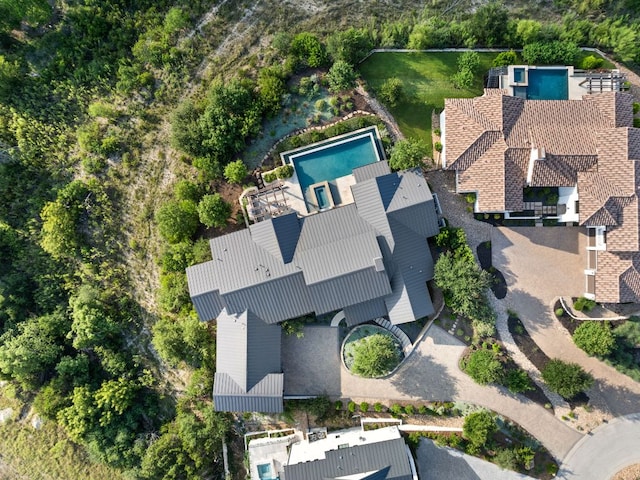 12625 Maidenhair Ln Unit 32, Austin, TX 78738 - drone / aerial view of a pool