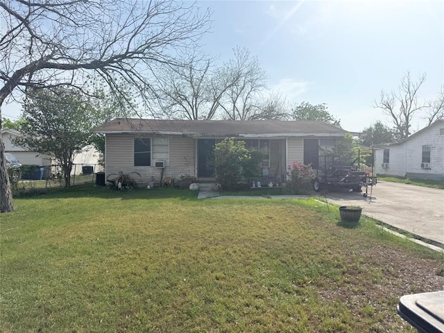 137 N Kowald Ln, New Braunfels, TX 78130 - view of front facade with cooling unit and central AC unit