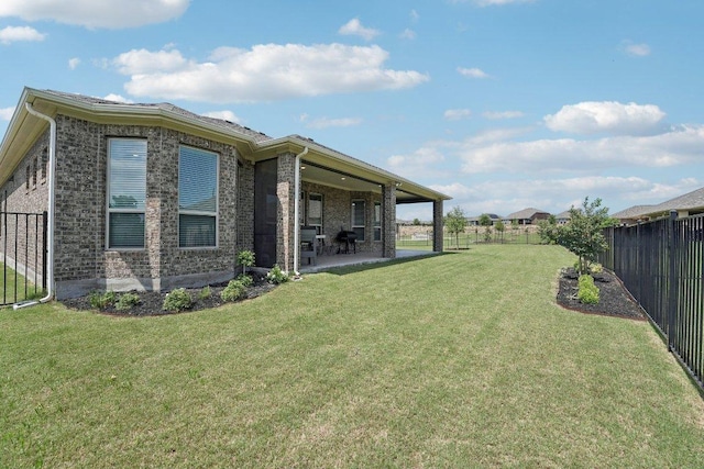 3113 Capra Cv, Round Rock, TX 78665 - view of yard with a patio area