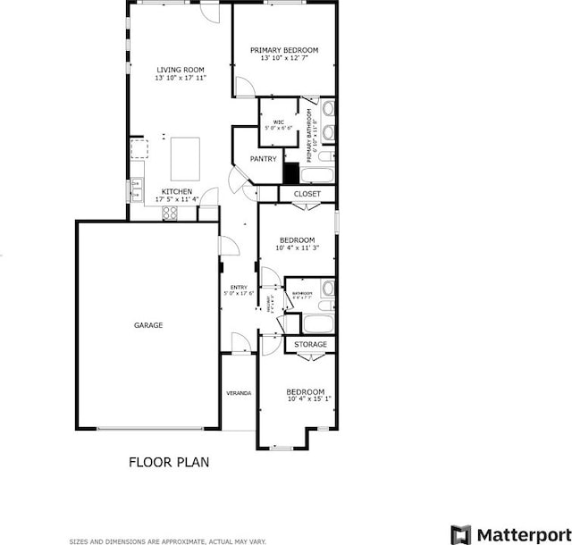 311 Spiny Lizard Ln, San Marcos, TX 78666 - home floor plan