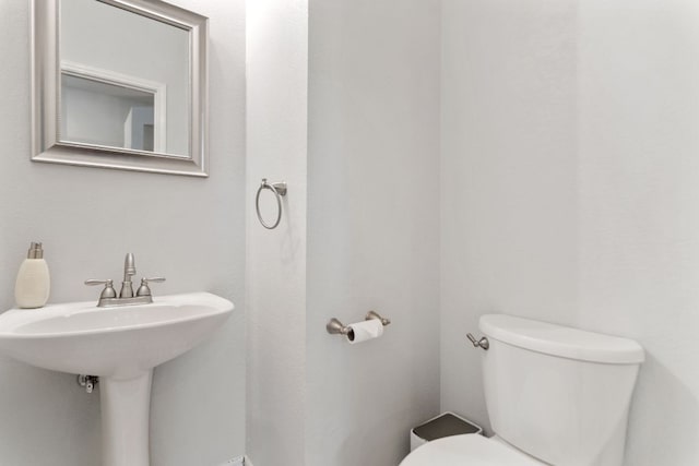 16803 Black Kettle Dr, Leander, TX 78641 - bathroom with toilet and a sink