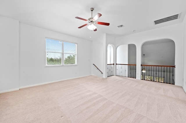 8328 Alophia Dr, Austin, TX 78739 - unfurnished room featuring carpet flooring, ceiling fan, and baseboards