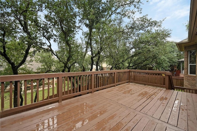 8328 Alophia Dr, Austin, TX 78739 - view of wooden terrace