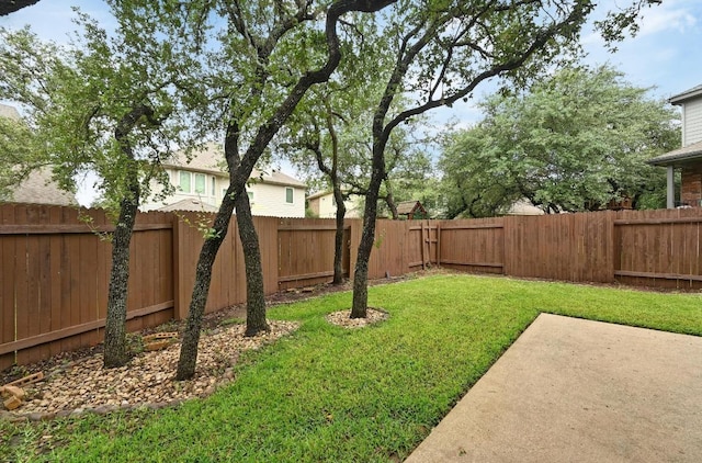 8328 Alophia Dr, Austin, TX 78739 - view of yard featuring a patio area