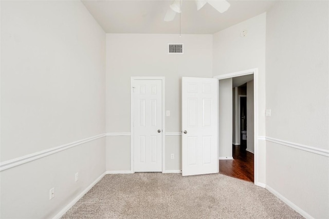 728 Stokesay Castle Path, Pflugerville, TX 78660 - unfurnished bedroom with carpet flooring and ceiling fan