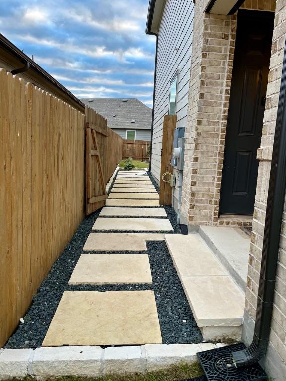 14217 Silver Lace Ln, Pflugerville, TX 78660 - view of fenced backyard