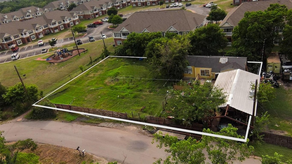 8010 N Lake Dr, Austin, TX 78724 - aerial view of residential area