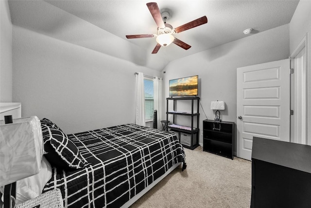 12705 Twisted Root Dr, Manchaca, TX 78652 - carpeted bedroom featuring a ceiling fan