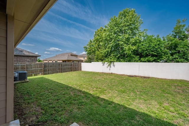1605 Atlas Rd, Cedar Park, TX 78613 - view of yard with central AC unit