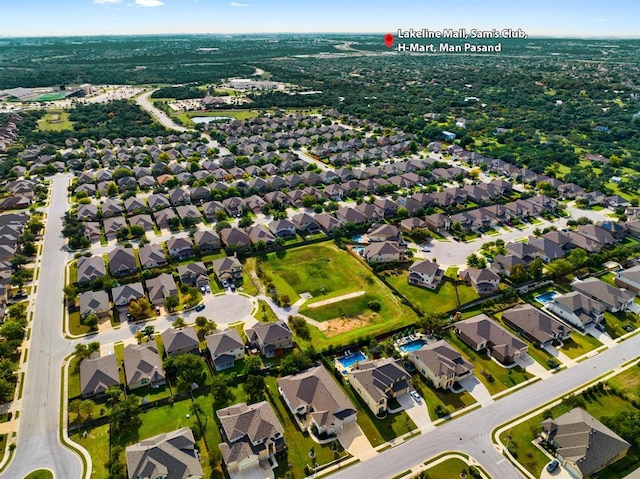 609 Glacial Stream Ln, Cedar Park, TX 78613 - aerial view of residential area