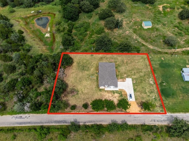 367 Stockade Ranch Rd, Paige, TX 78659 - aerial view of property's location featuring property boundaries highlighted