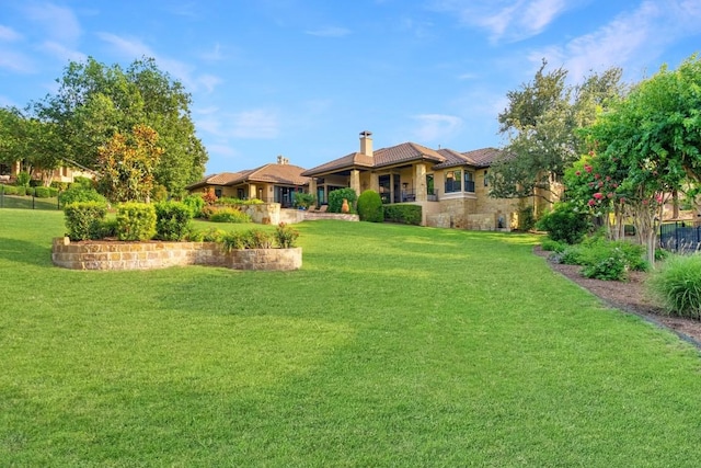 104 Porto Cima Ct, Austin, TX 78738 - view of green lawn