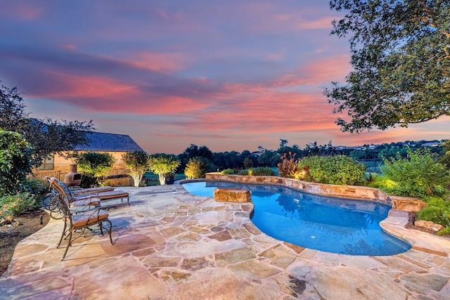 104 Porto Cima Ct, Austin, TX 78738 - swimming pool featuring a patio