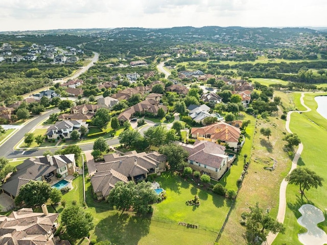 104 Porto Cima Ct, Austin, TX 78738 - aerial view of residential area with a local golf course