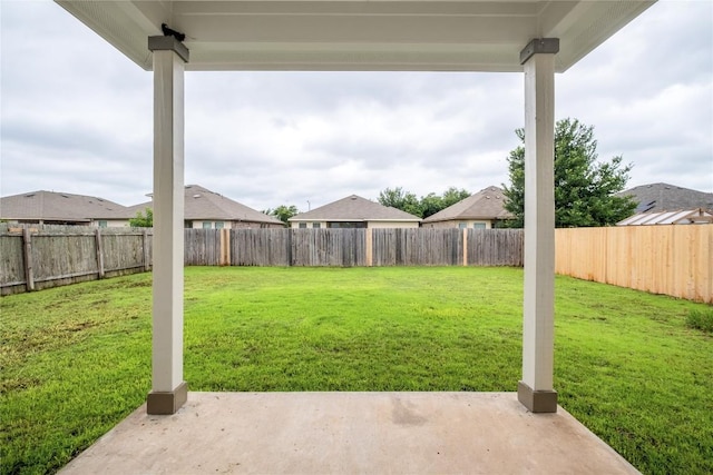 111 Colthorpe Ln, Hutto, TX 78634 - view of yard with a patio
