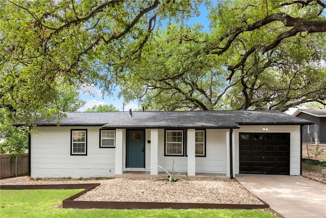 605 Orland Blvd, Austin, TX 78745 - ranch-style house with a garage and driveway