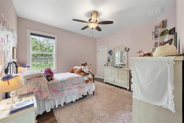 3205 River Place Dr Unit B, Belton, TX 76513 - bedroom with ceiling fan