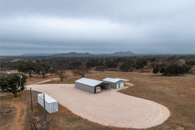 2340 E State Highway 71, Llano, TX 78643 - overview of rural landscape featuring mountains