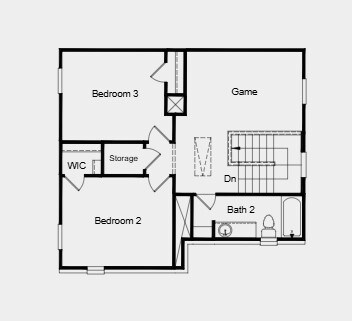 536 Emory Crossing Blvd, Hutto, TX 78634 - room layout