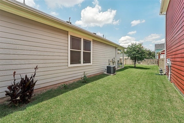 1261 Nevarez, Kyle, TX 78640 - view of yard featuring cooling unit