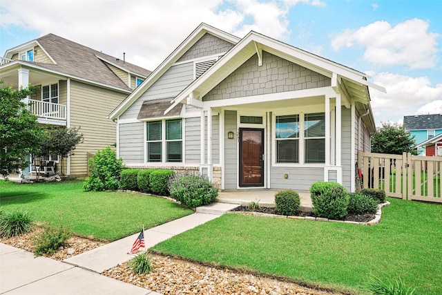 1261 Nevarez, Kyle, TX 78640 - view of front of home featuring covered porch