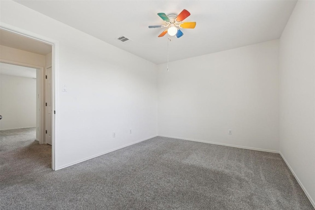 14009 Rountree Ranch Ln, Austin, TX 78717 - carpeted spare room featuring a ceiling fan and baseboards