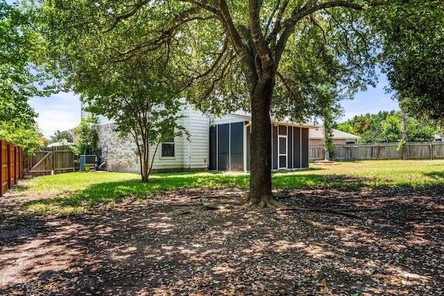 1600 Serenity Springs Cv, Cedar Park, TX 78613 - view of yard featuring a sunroom