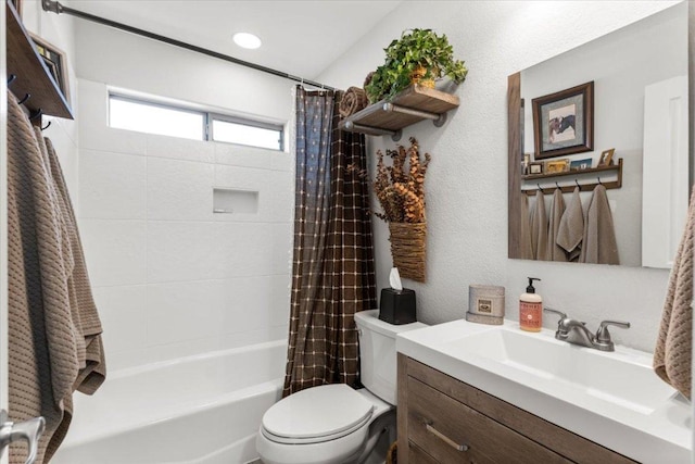 2003 Rain Water Dr, Austin, TX 78734 - full bath featuring vanity and shower / bath combo