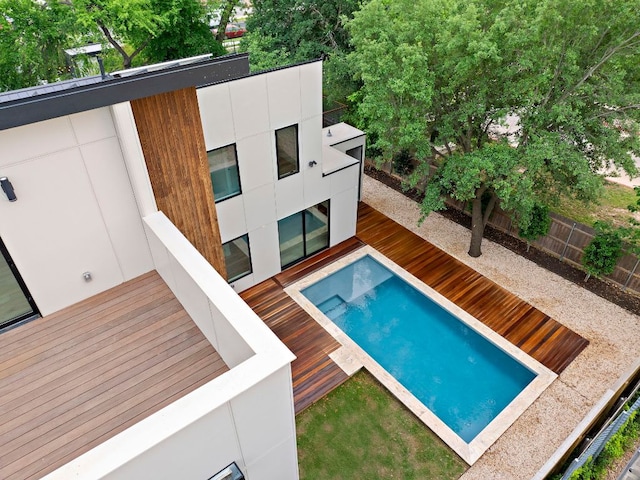 1805 Frazier Ave, Austin, TX 78704 - swimming pool featuring a deck