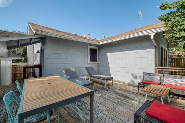 1706 Pennsylvania Ave, Austin, TX 78702 - view of deck