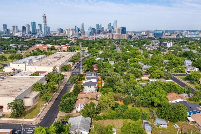 1706 Pennsylvania Ave, Austin, TX 78702 - aerial view of city skyline