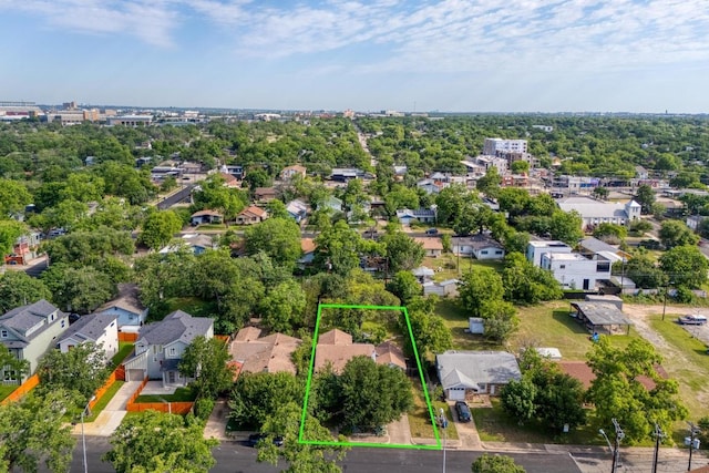 1706 Pennsylvania Ave, Austin, TX 78702 - aerial view of residential area featuring property boundaries highlighted