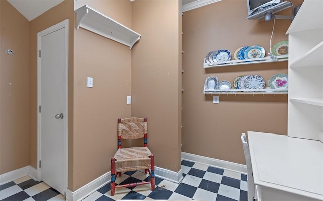 762 S Guadalupe St, Lockhart, TX 78644 - washroom featuring tile patterned floors and baseboards