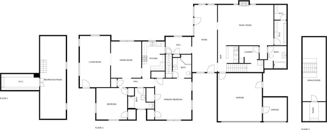 762 S Guadalupe St, Lockhart, TX 78644 - floor plan / room layout