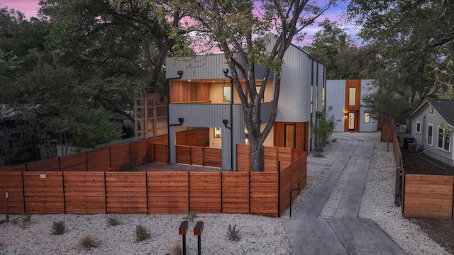2704 Canterbury St Unit A, Austin, TX 78702 - contemporary home with cooling unit