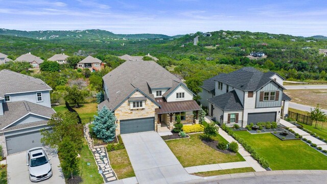 8108 Turning Leaf Cir, Lago Vista, TX 78645 - aerial perspective of suburban area