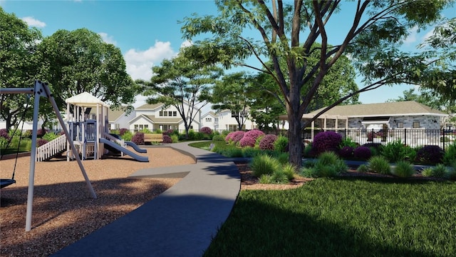 1413 Shelby Ln, Georgetown, TX 78628 - view of communal playground
