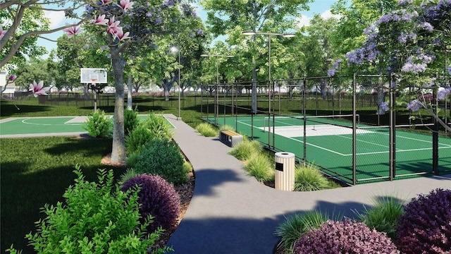 1413 Shelby Ln, Georgetown, TX 78628 - view of property's community featuring a tennis court