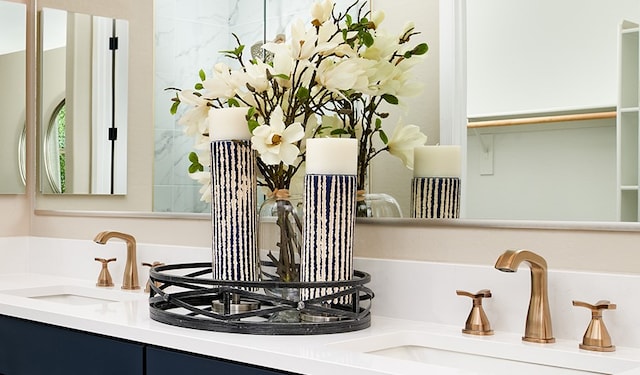1028 Stonehill Dr, Georgetown, TX 78633 - bathroom view of double vanity