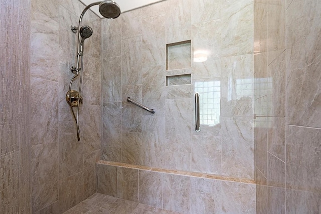 282 Trail Of The Flowers, Georgetown, TX 78633 - bathroom featuring a shower stall