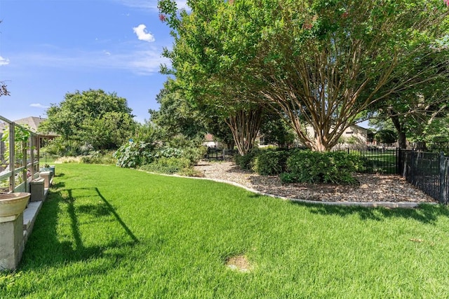 282 Trail Of The Flowers, Georgetown, TX 78633 - view of yard