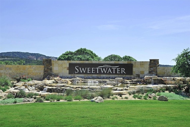 6200 Alamosa Clearing Dr, Austin, TX 78738 - community / neighborhood sign with a lawn