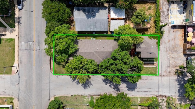 111 Adam L Chapa Sr St, Austin, TX 78702 - drone / aerial view