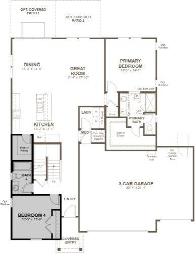 116 Alistair Dr, Georgetown, TX 78633 - home floor plan