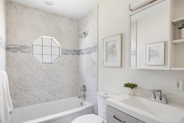 5306 Harmon Ave, Austin, TX 78751 - full bathroom featuring vanity and bathing tub / shower combination