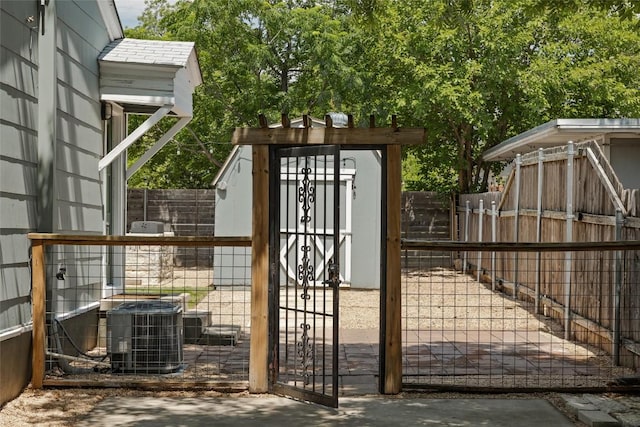 5306 Harmon Ave, Austin, TX 78751 - view of shed with a gate