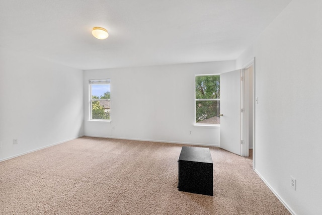18109 Canopy Ln, Manor, TX 78653 - empty room with plenty of natural light, light colored carpet, and baseboards